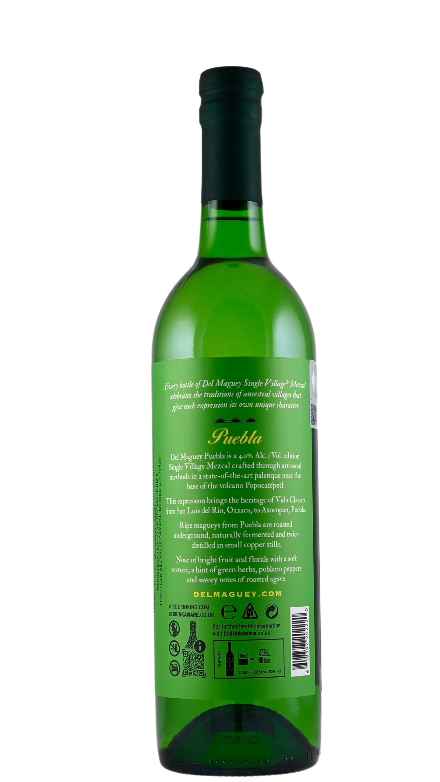 Del Maguey Vida Puebla Mezcal