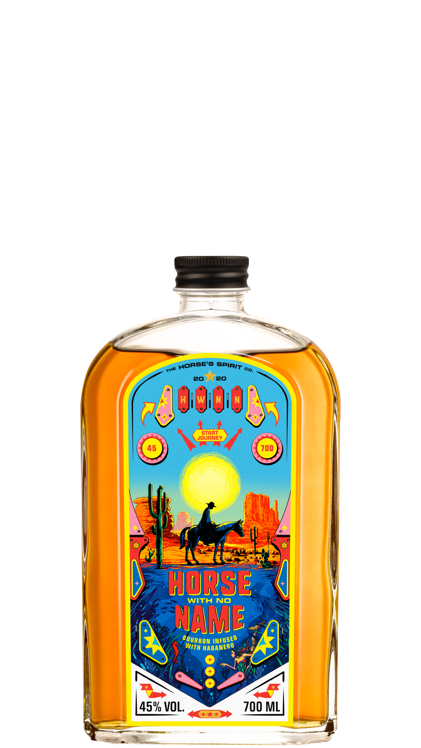 Horse With No Name Bourbon infused with Habanero