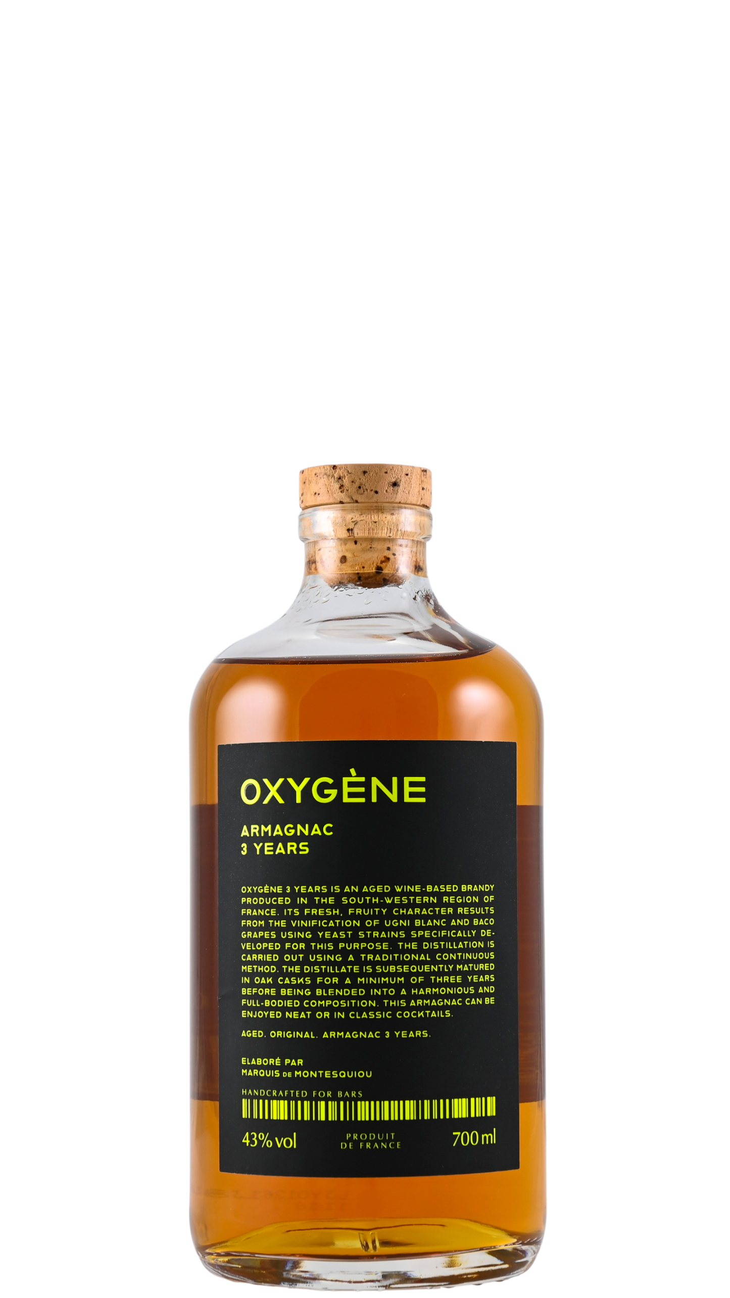 Marquis de Montesquiou OXYGÈNE B-Series 3Y Armagnac