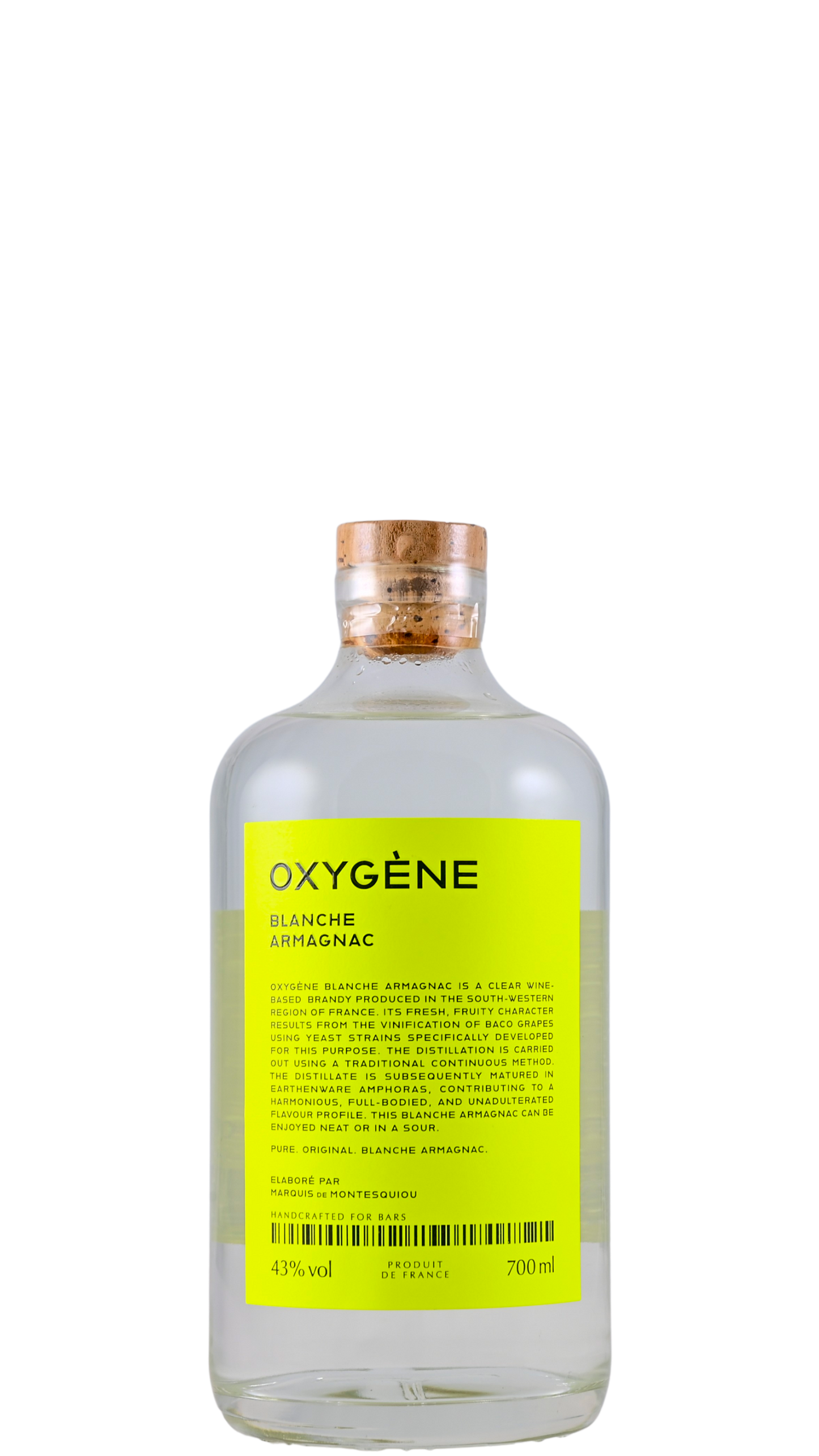 Marquis de Montesquiou OXYGÈNE B-Series Blanche Armagnac