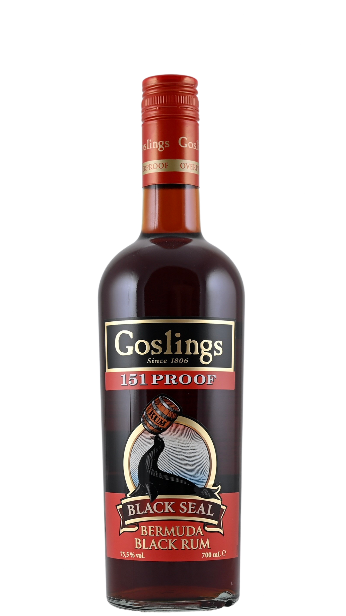 Goslings Black Seal Rum 151 Proof
