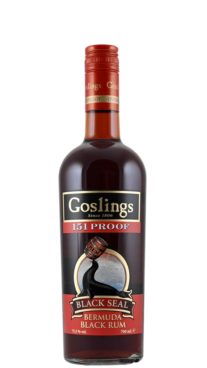 Goslings Black Seal Rum 151 Proof