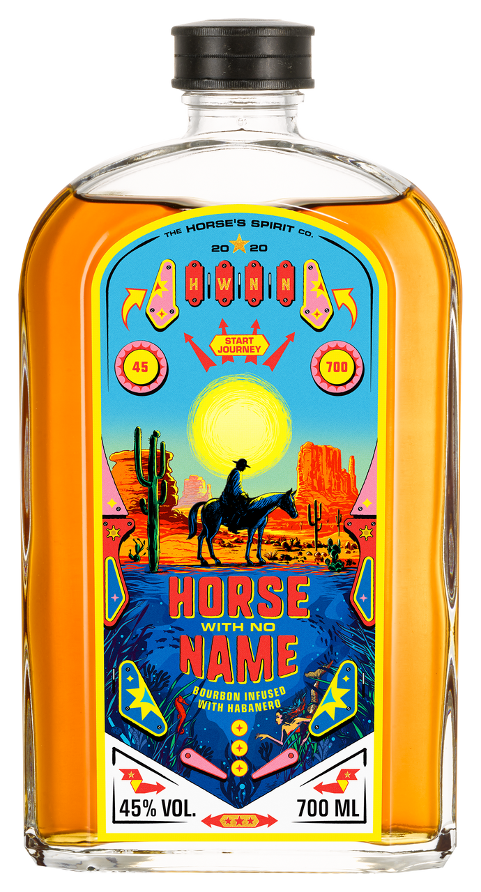 Horse With No Name Bourbon infused with Habanero
